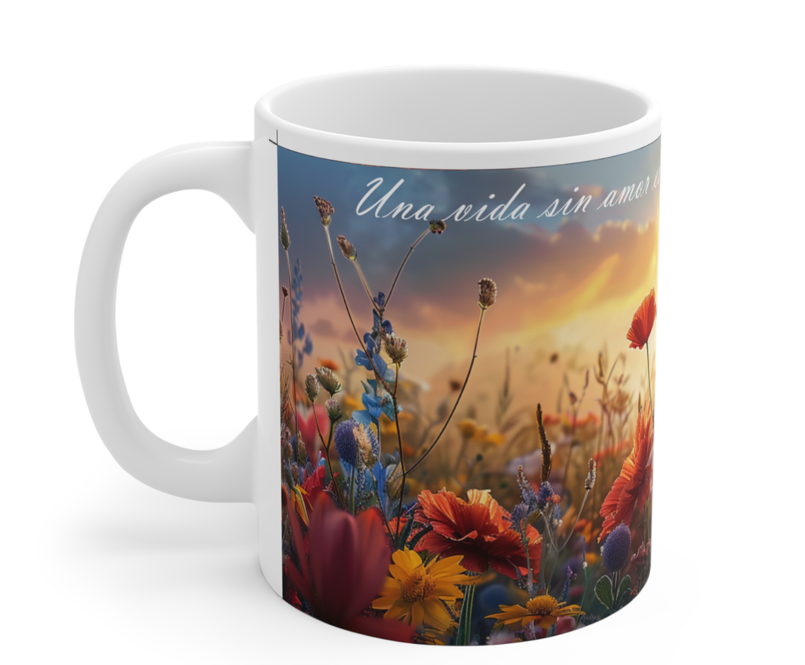 taza blanca personalizada premium aaa – “una vida sin amor” taza blanca personalizada premium aaa – “una vida sin amor”