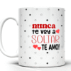 taza blanca personalizada premium aaa – nunca te voy a soltar te amo! | regalo con significado