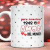 taza blanca personalizada premium aaa – para nosotros todo el amor del mundo | regalo con significado