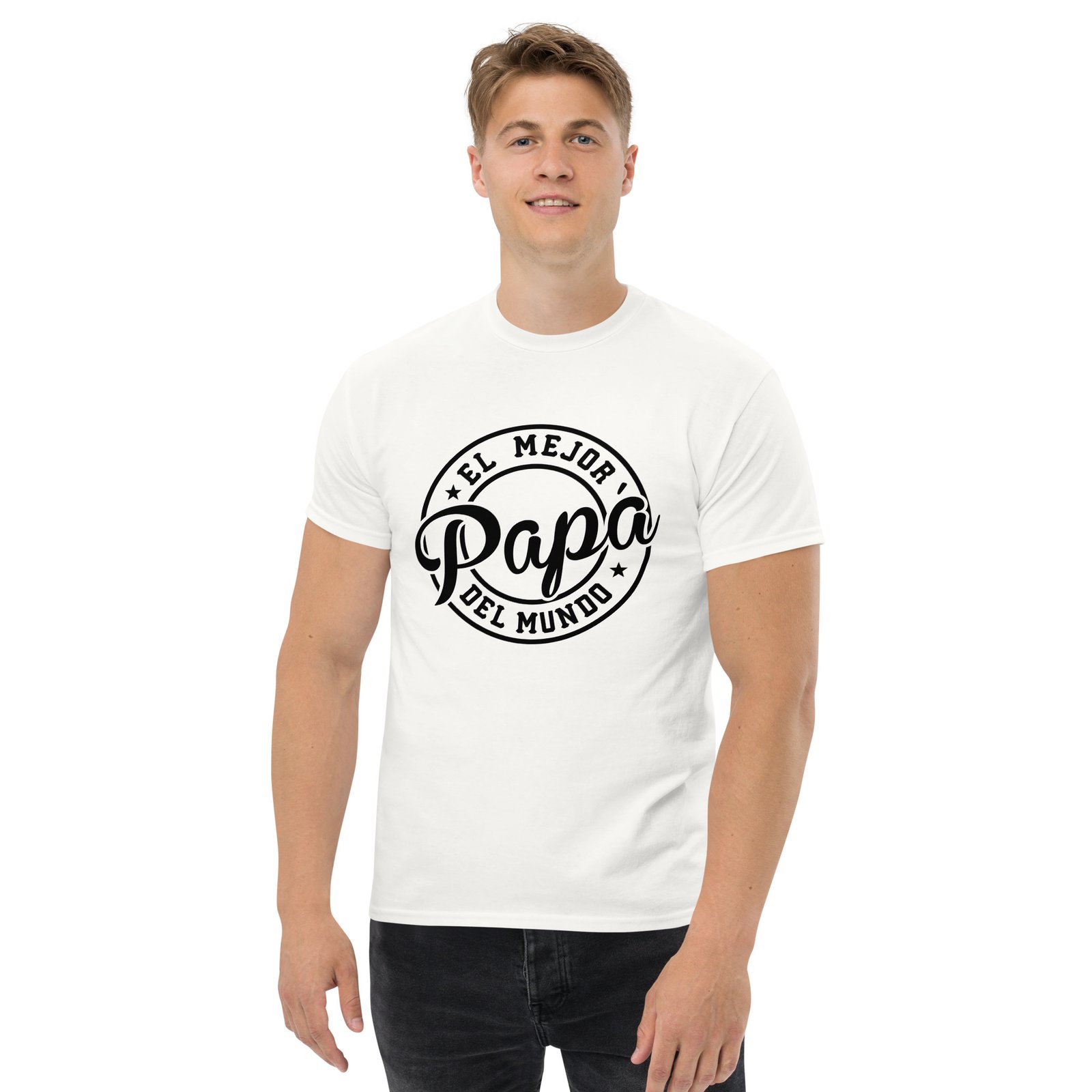 Camiseta Día del Padre el mejor papá del mundo – regalo original para papá