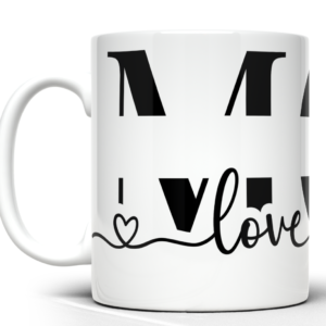 taza personalizada mom love you