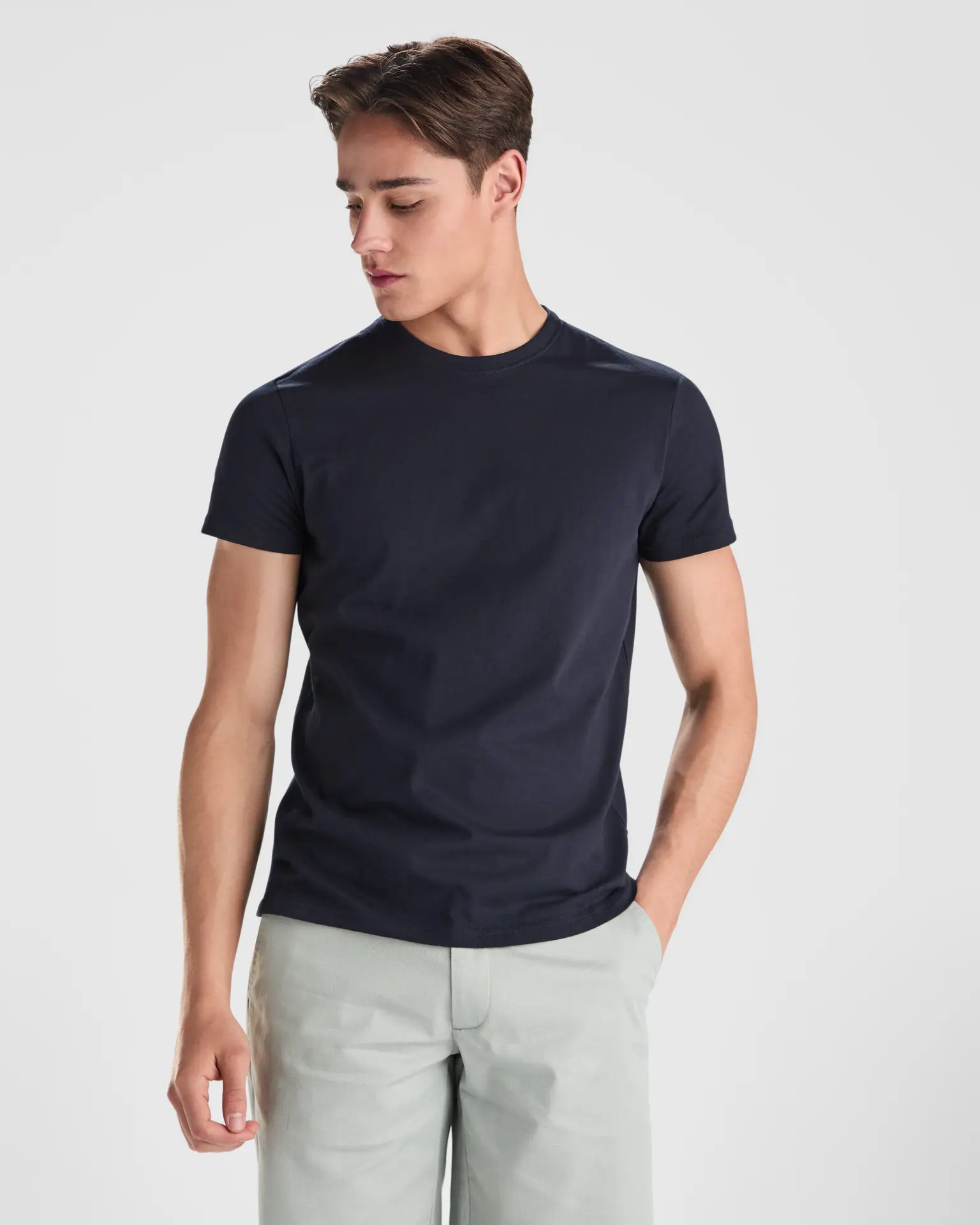 camiseta roly ca6550 braco manga corta algodón peinado 180g