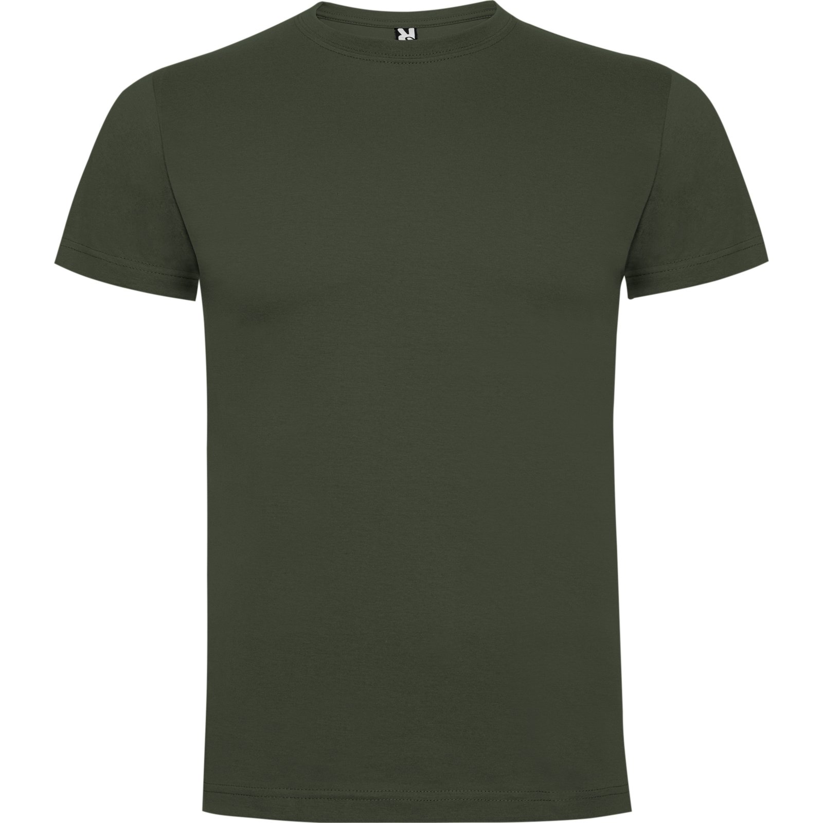 camiseta roly ca 6502 dogo premium hombre algodón 165g