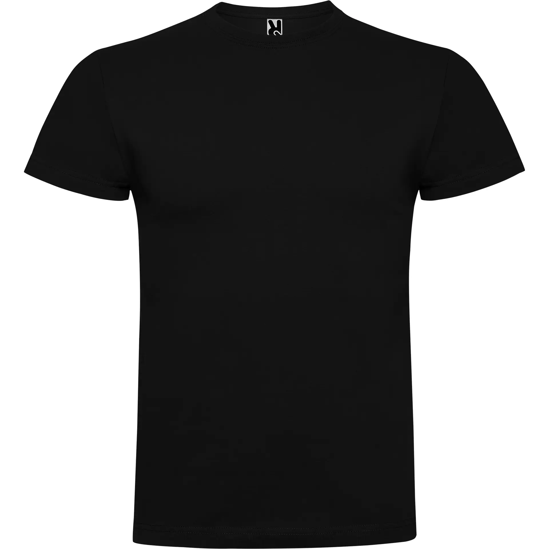 camiseta roly ca6550 braco manga corta algodón peinado 180g