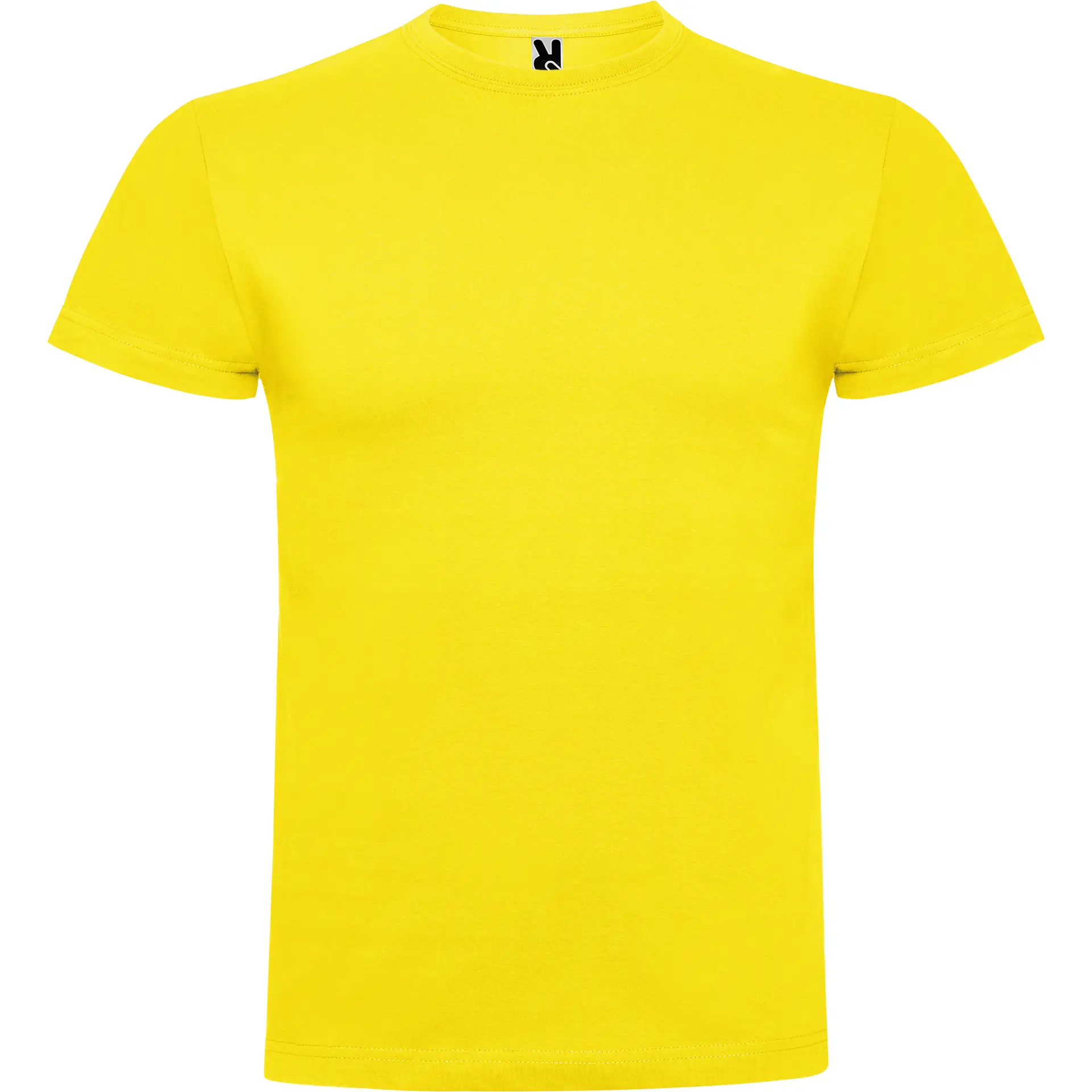 camiseta roly ca6550 braco manga corta algodón peinado 180g
