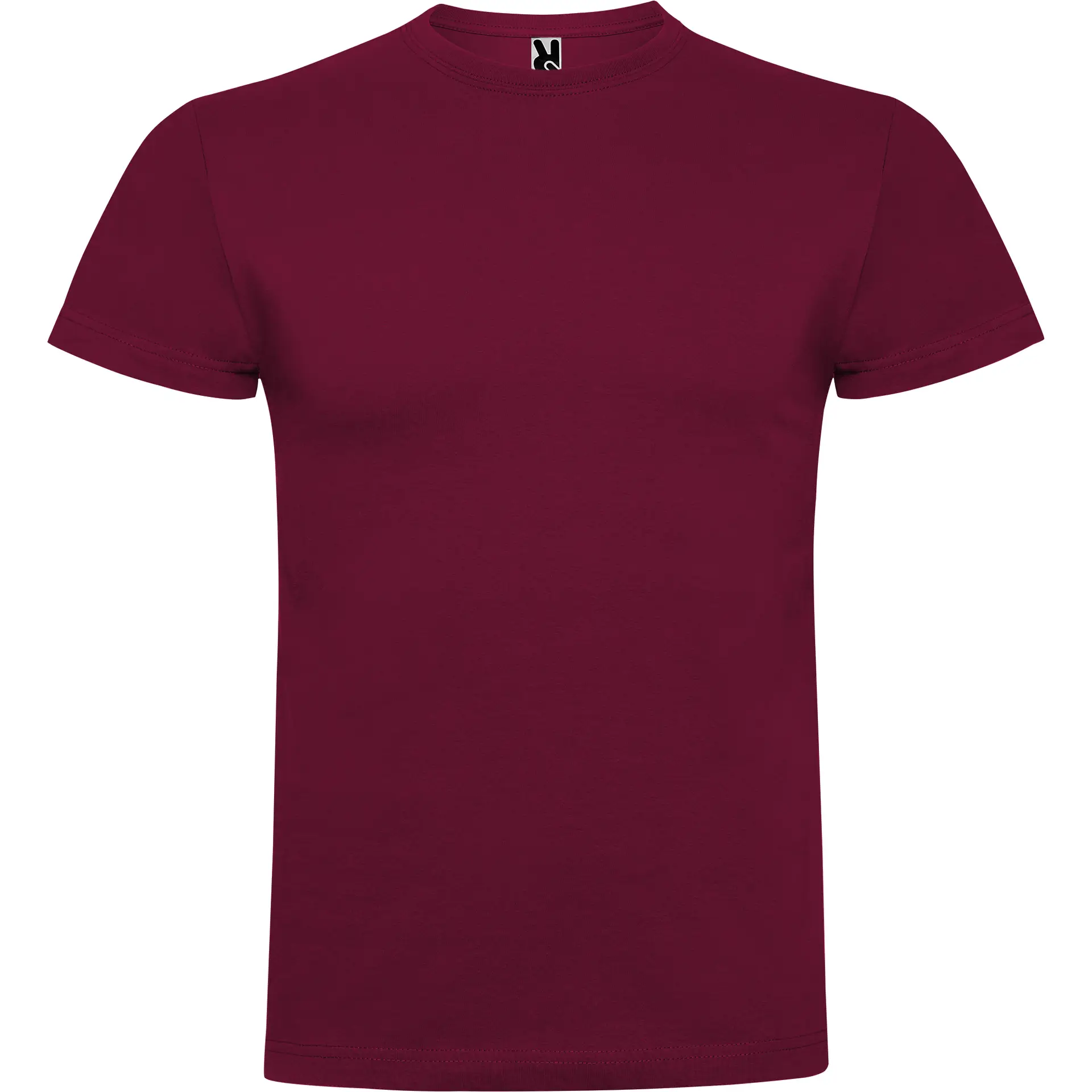 camiseta roly ca6550 braco manga corta algodón peinado 180g