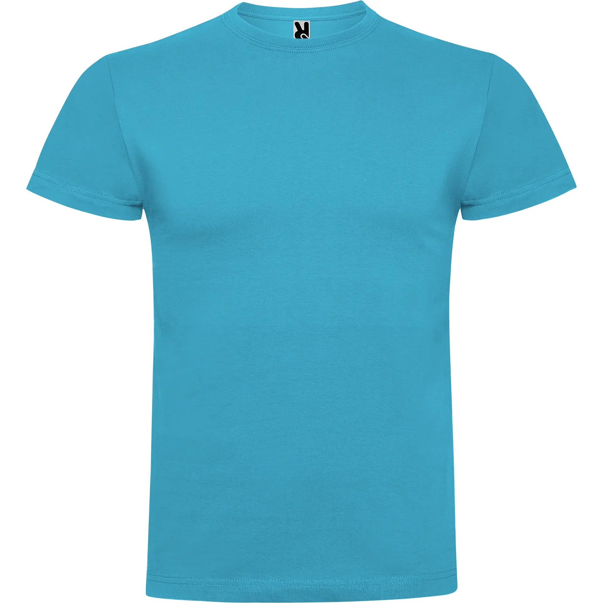 camiseta roly ca6550 braco manga corta algodón peinado 180g
