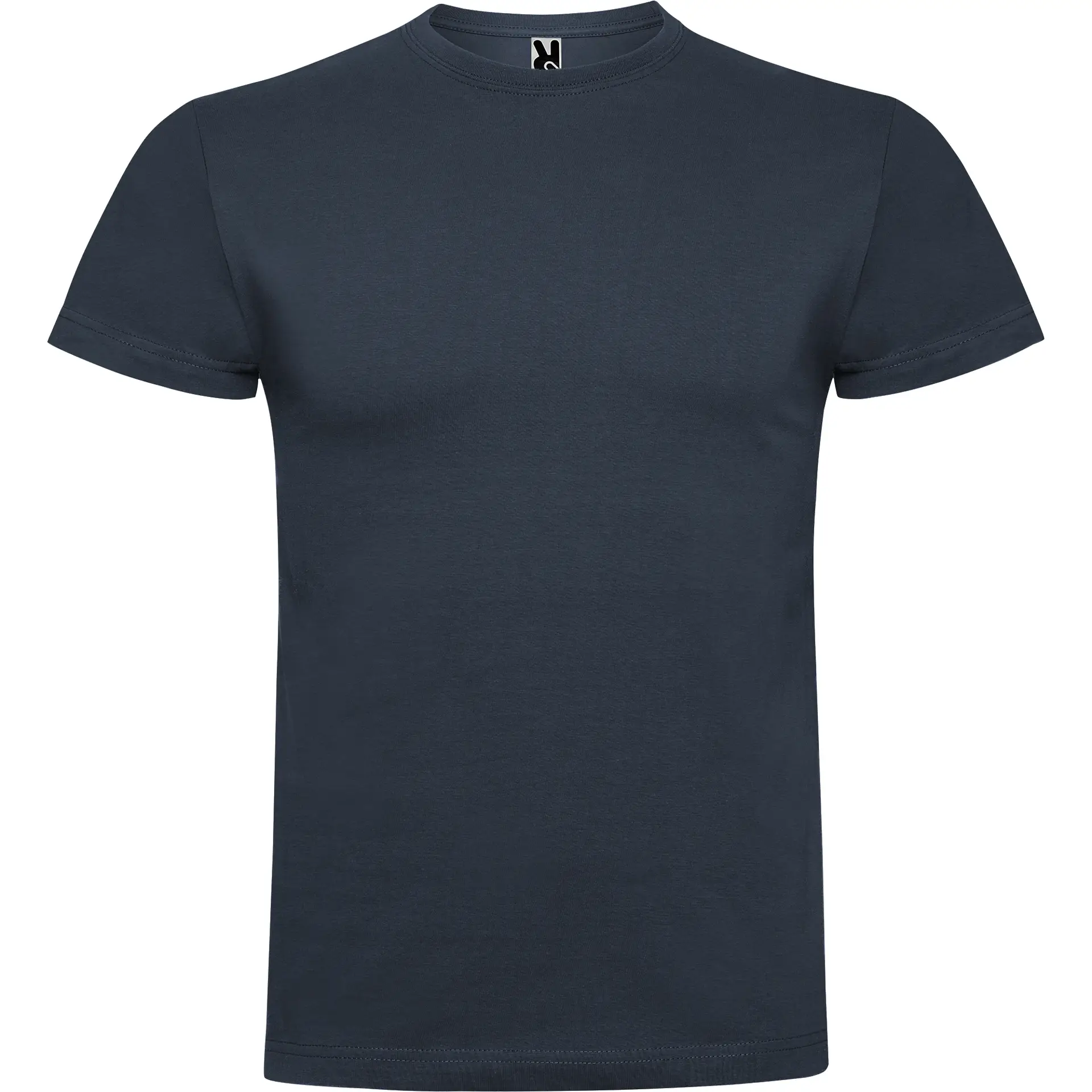 camiseta roly ca6550 braco manga corta algodón peinado 180g