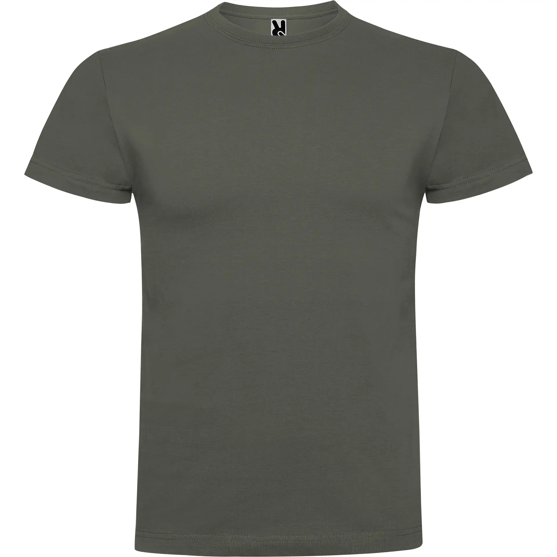 camiseta roly ca6550 braco manga corta algodón peinado 180g