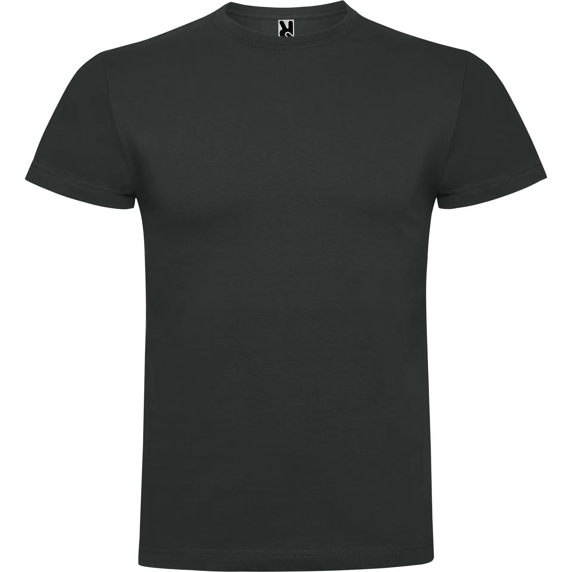 camiseta roly ca6550 braco manga corta algodón peinado 180g
