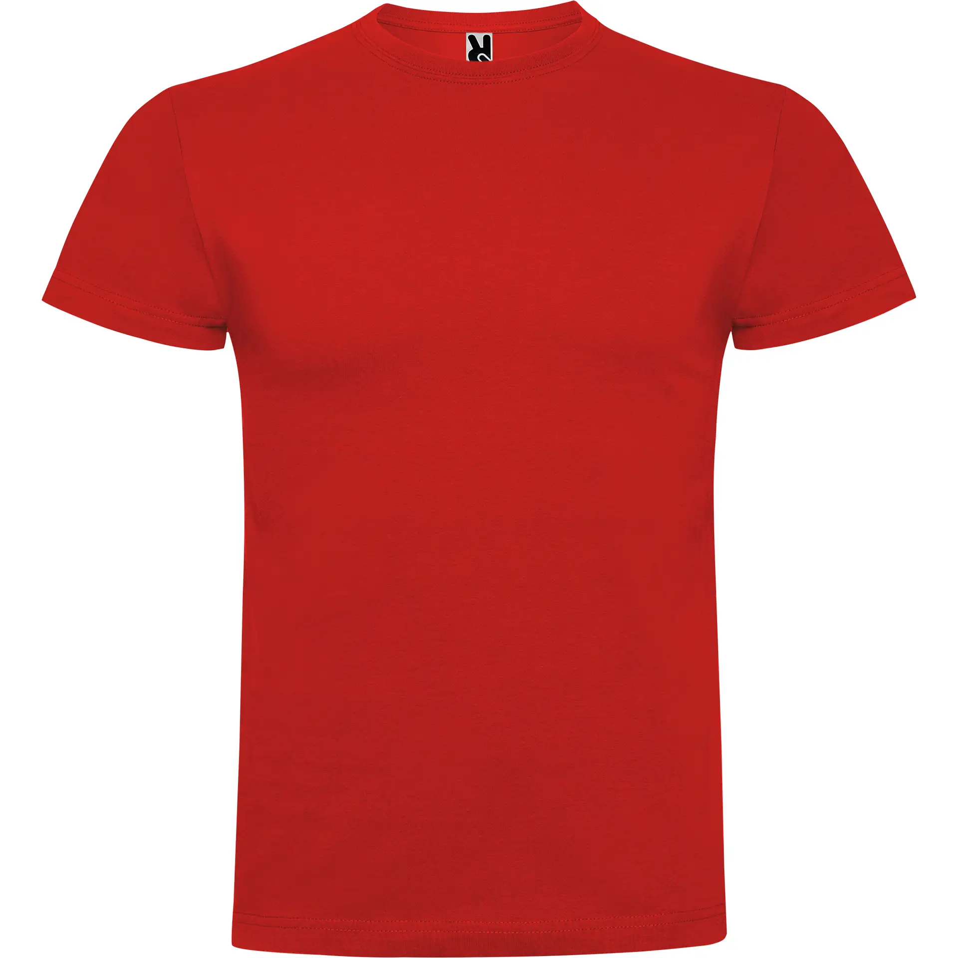 camiseta roly ca6550 braco manga corta algodón peinado 180g