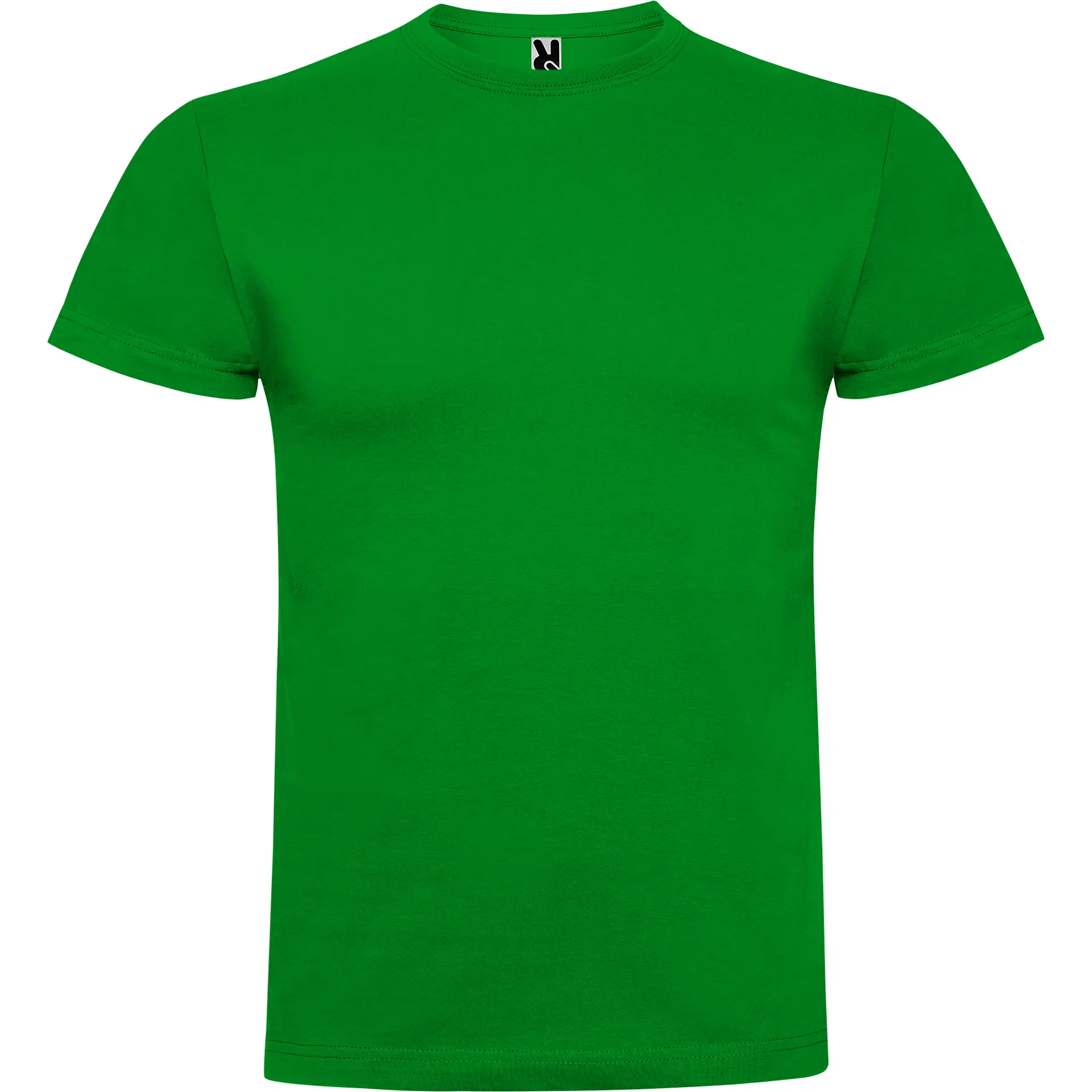 camiseta roly ca6550 braco manga corta algodón peinado 180g