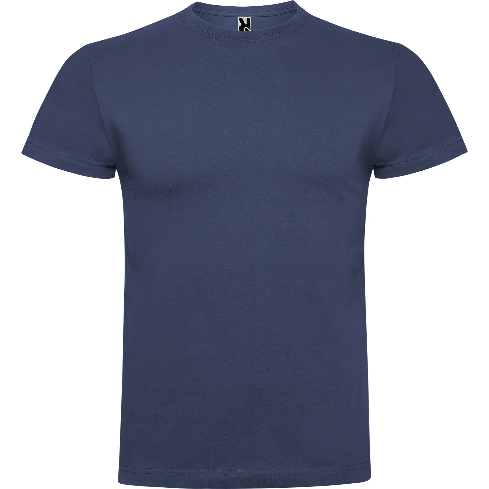 camiseta roly ca6550 braco manga corta algodón peinado 180g