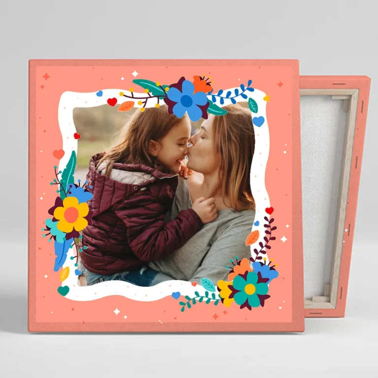 Lienzo con marco ilustrado · Madres (MA11B)