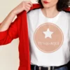 Camiseta clásica unisex de 100% algodón con tu logo