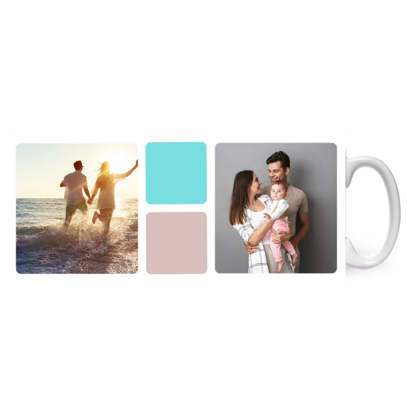 taza-con-diseno-TC02 Taza blanca con diseño collage de 2 fotos personalizada